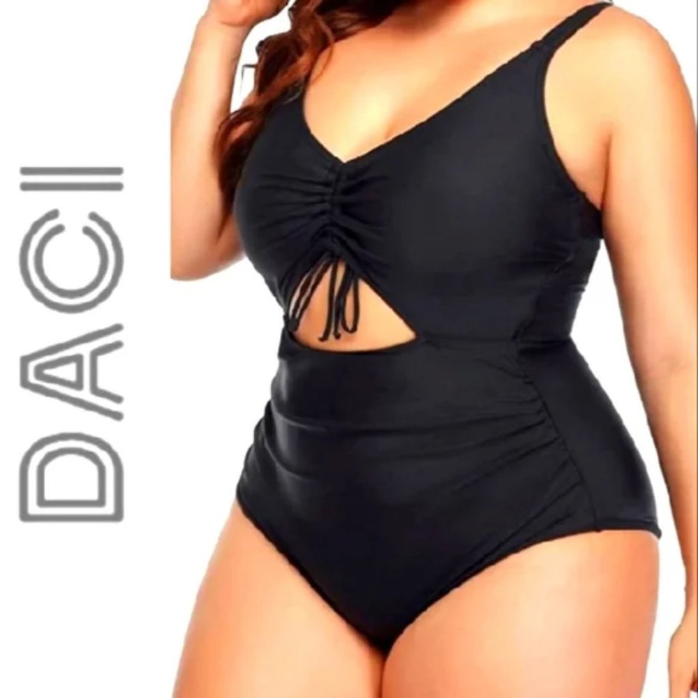 DACI One Piece Swim with Keyhole Front - NWT! - Picture 1 of 2